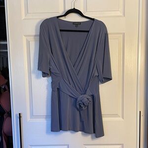 Lane Bryant Faux Wrap Top